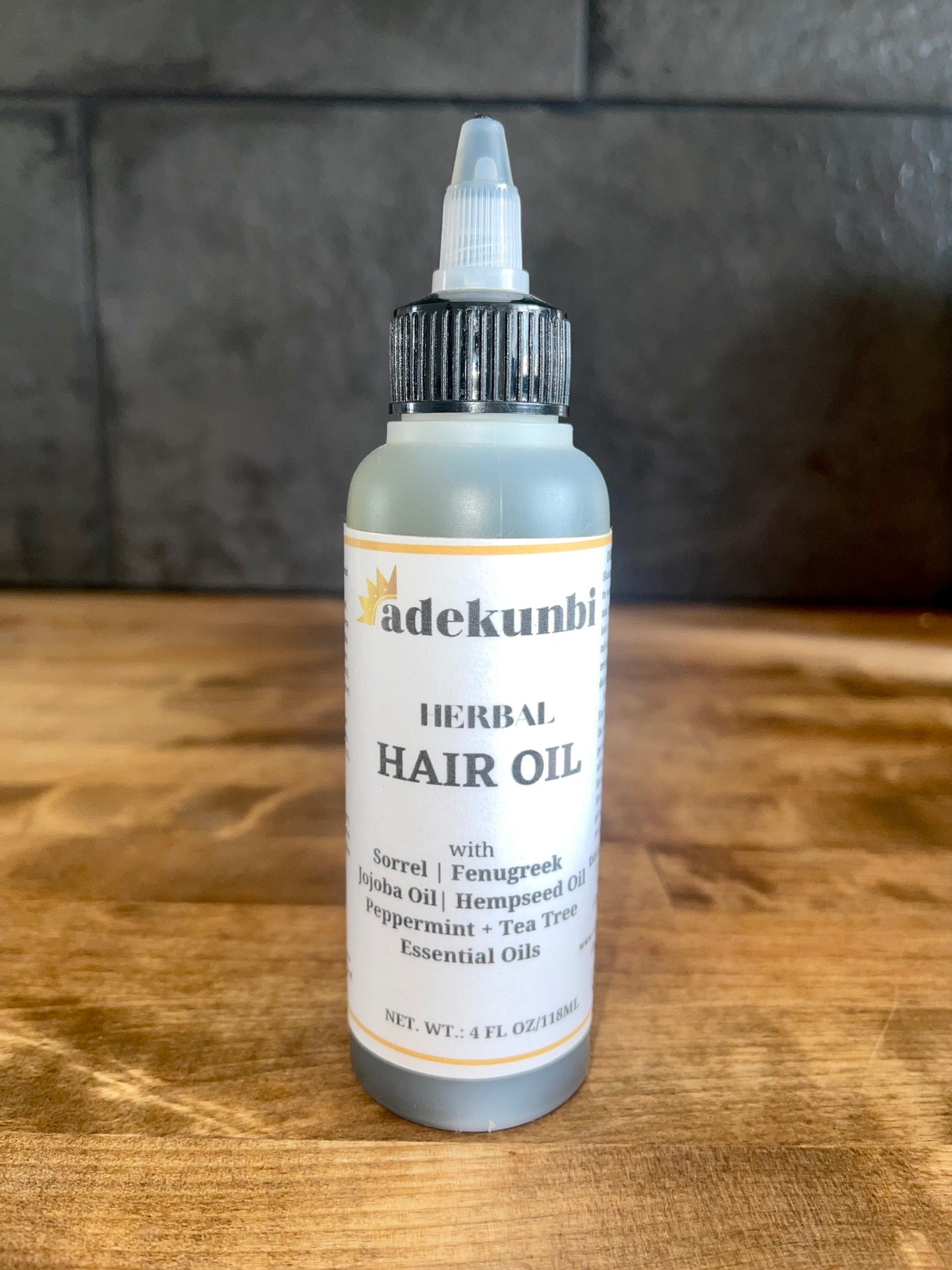 Herbal Hair Growth Oil - 4 oz
