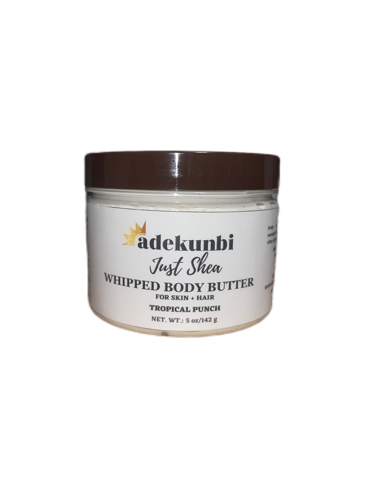 moisturizing whipped shea body butter