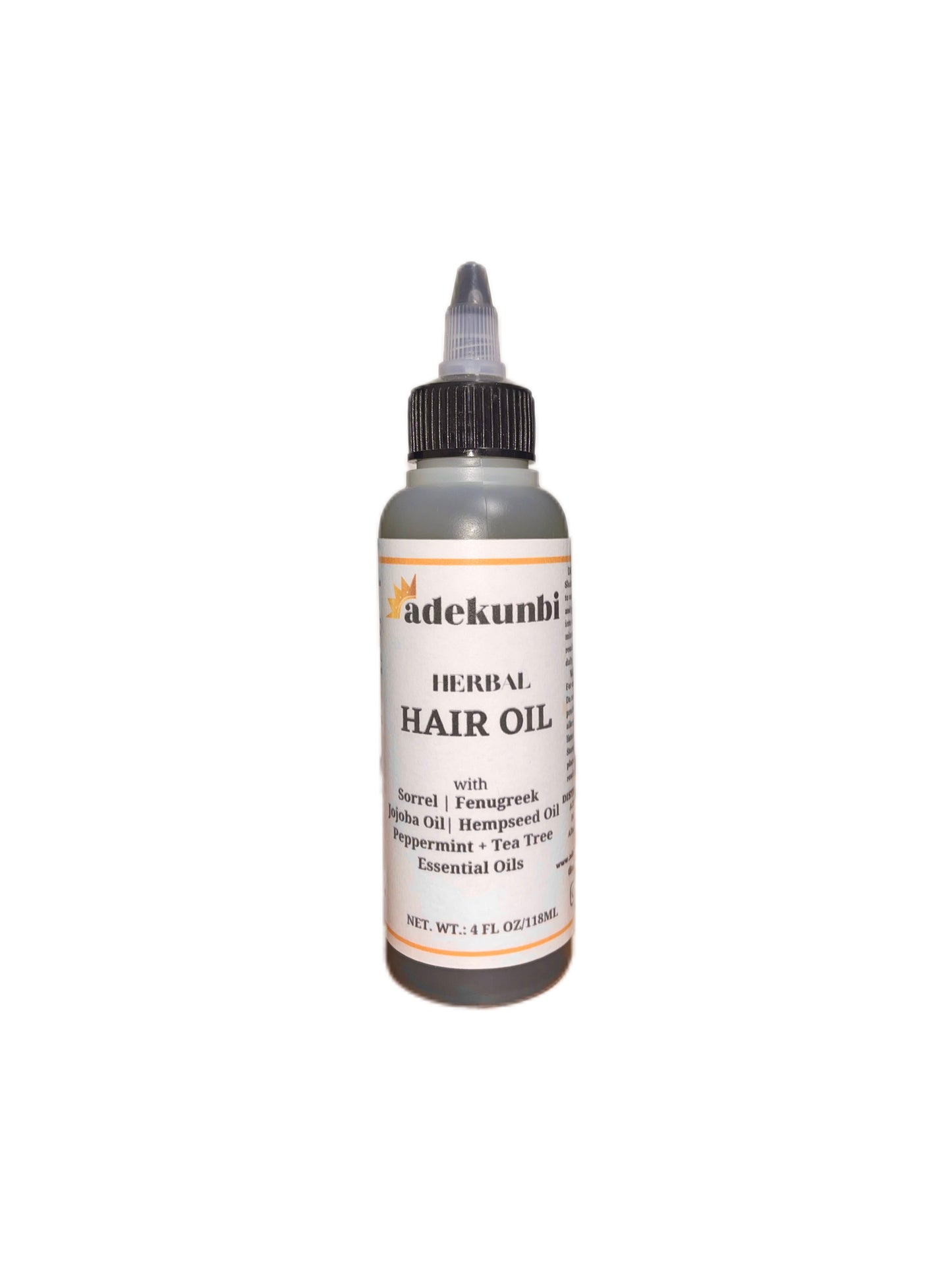 Herbal Hair Growth Oil - 4 oz