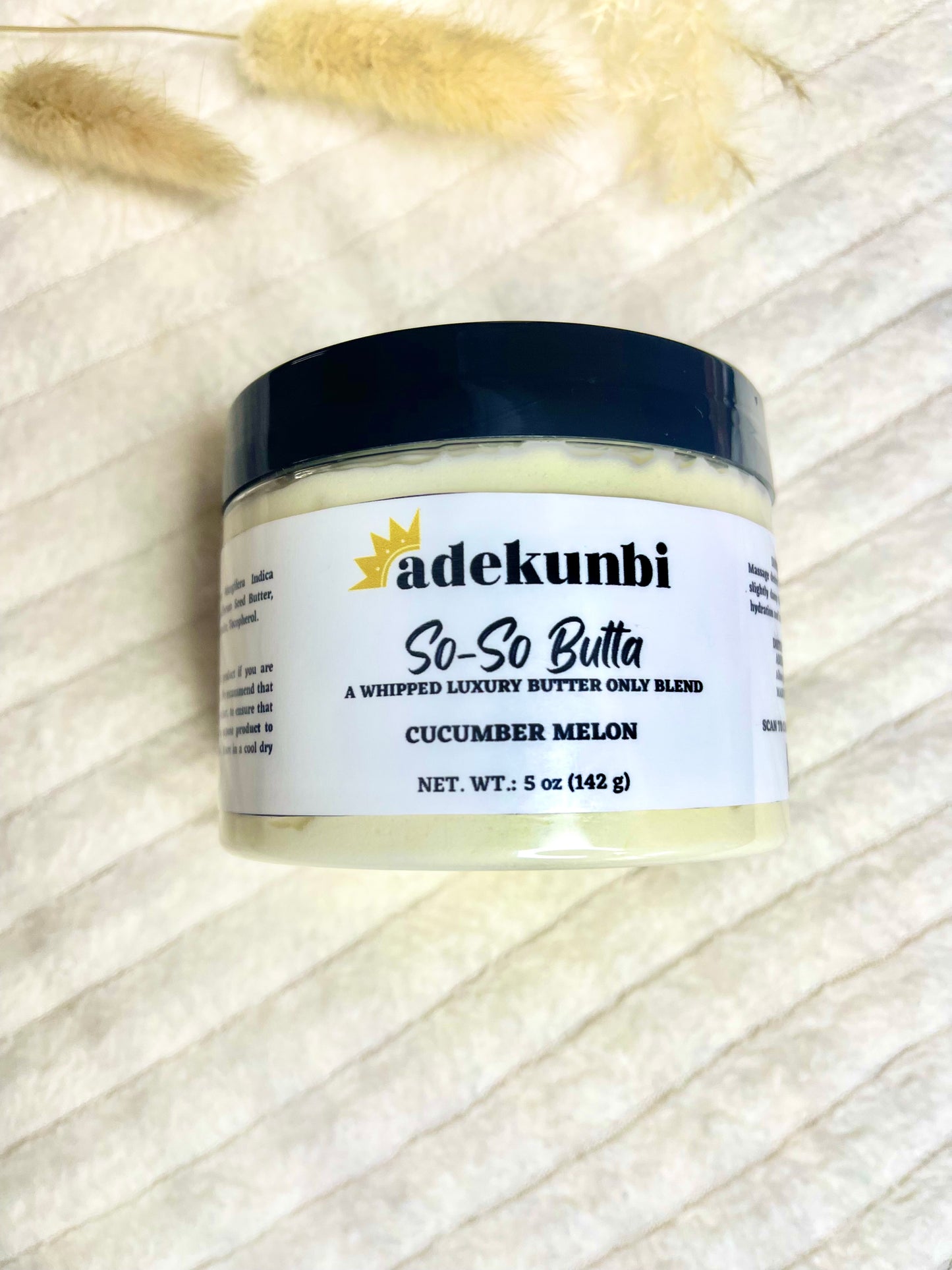 So-So Butta | Cucumber Melon | Whipped Body Butter