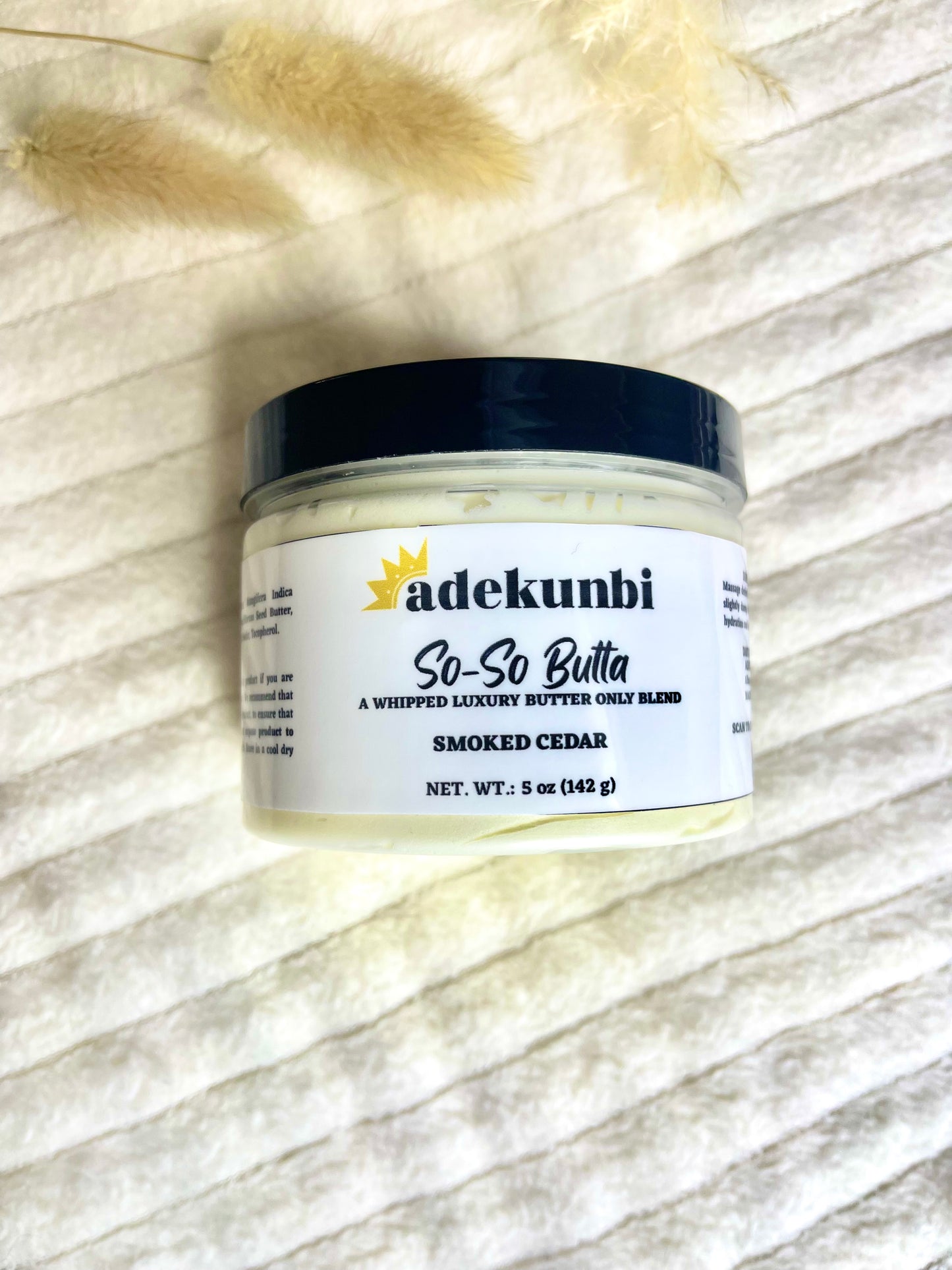 So-So Butta | Smoked Cedar |Whipped Body Butter
