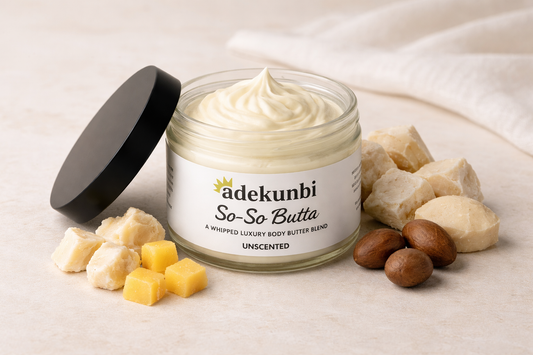 So-So Butta | Unscented | Whipped Body Butter