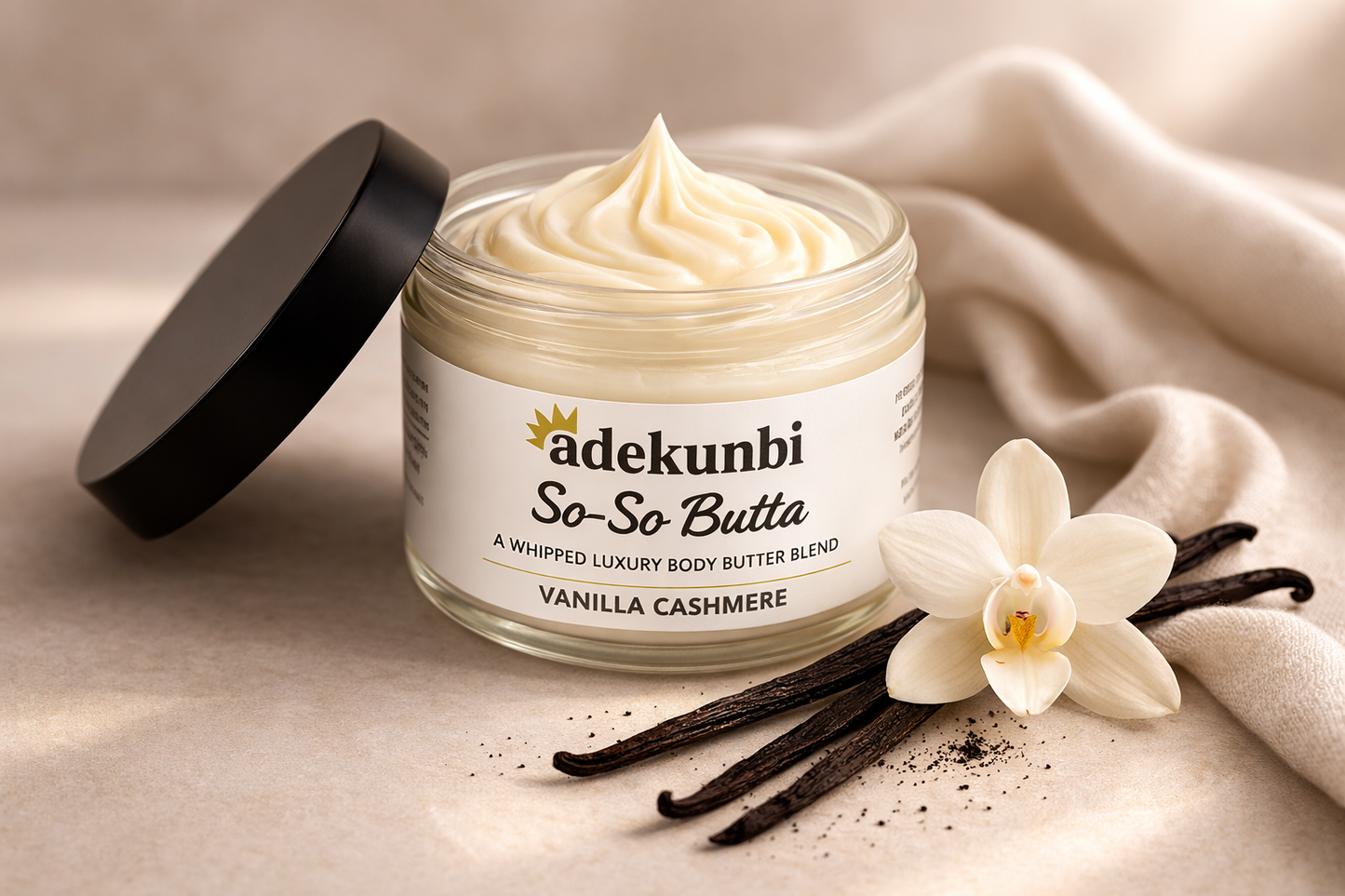 So-So Butta | Vanilla Cashmere | Whipped Body Butter