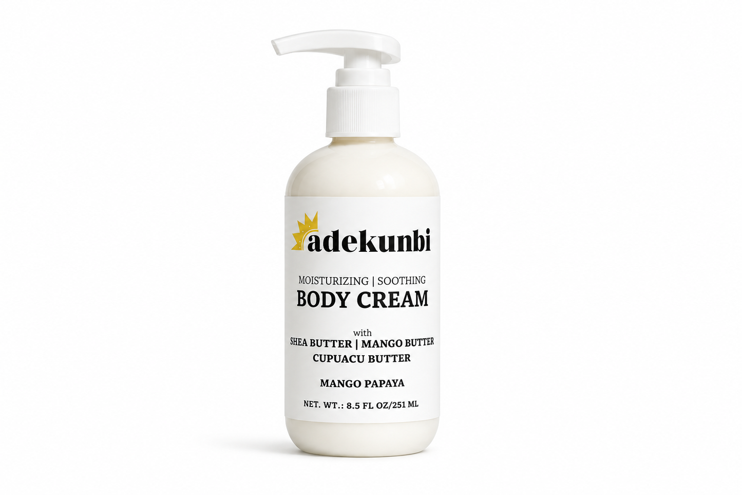 Body Cream | Shea Butter, Mango Butter, Cupuaçu Butter