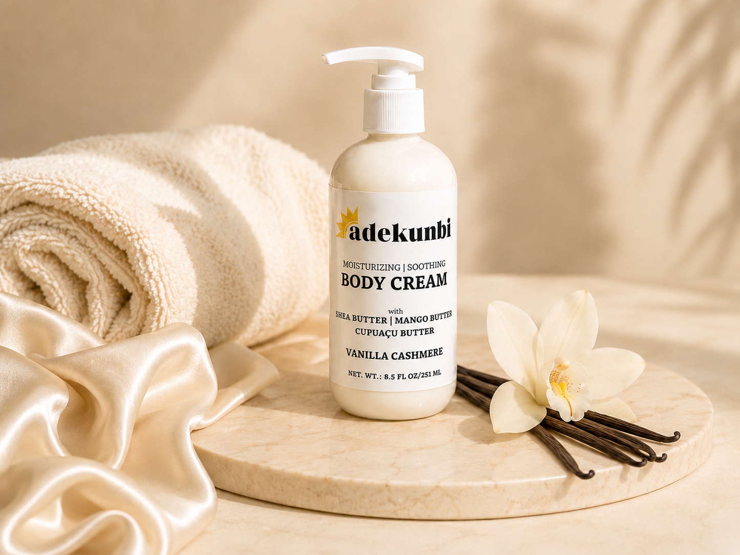 Body Cream | Shea Butter, Mango Butter, Cupuaçu Butter