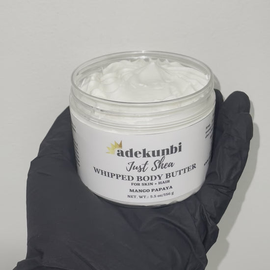 moisturizing whipped shea body butter